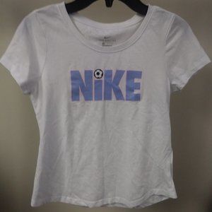 NIKE - Woman White T Shirt - Small  - Dry Fit